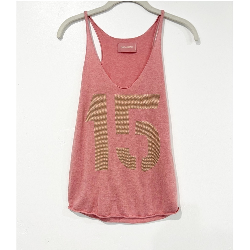 Zadig & Voltaire Pink Tank Top